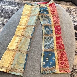 Alice + Olivia brocade pants